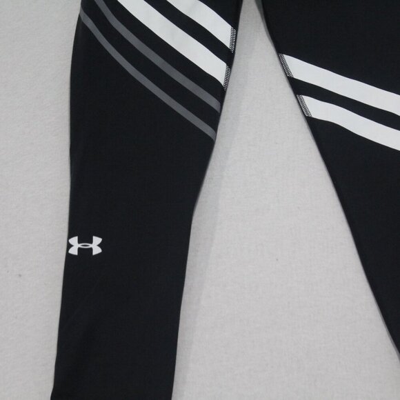 Under Armour Women Black Leggings Running Size Heatgear Size Small - Picture 5 of 10